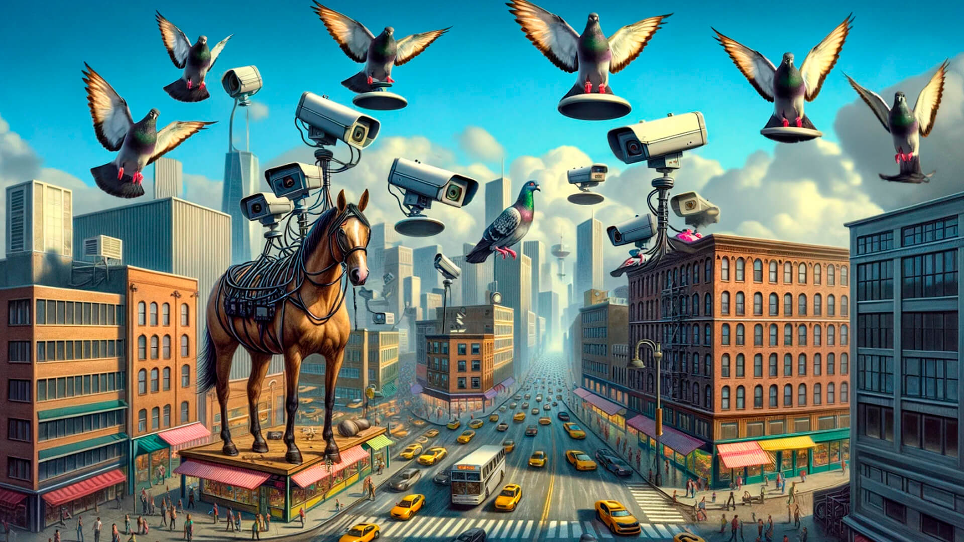 camera aan duiven