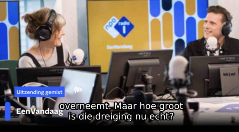 Verliezen van werk – EenVandaag